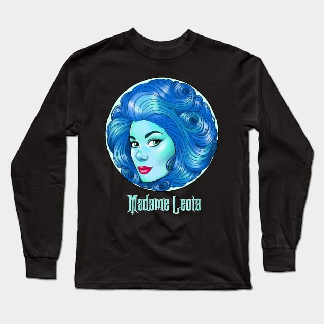 Madame Leota Long Sleeve T-Shirt by Becca Whitaker